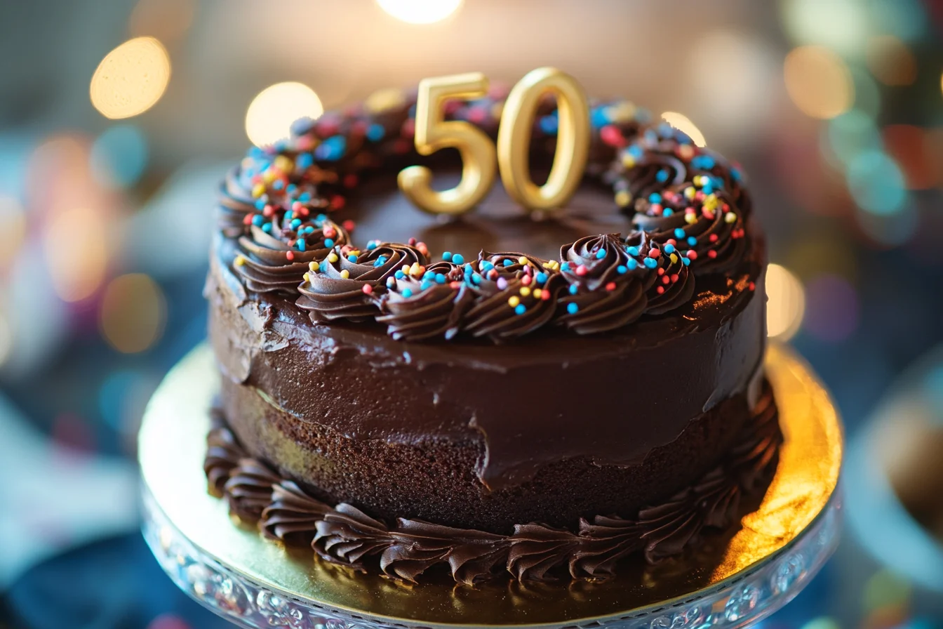 50th Birthday Cake