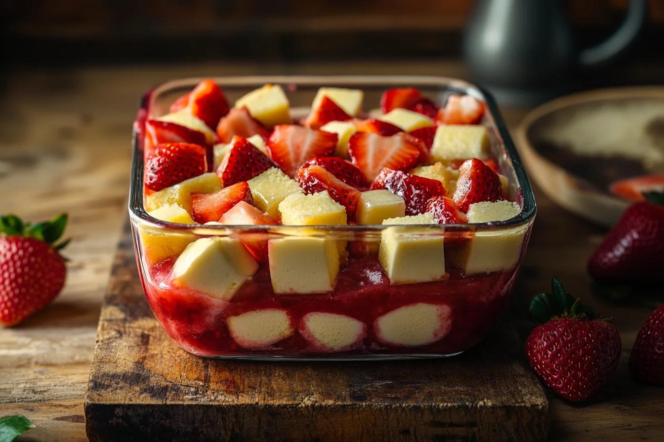 Strawberry Heaven Cake