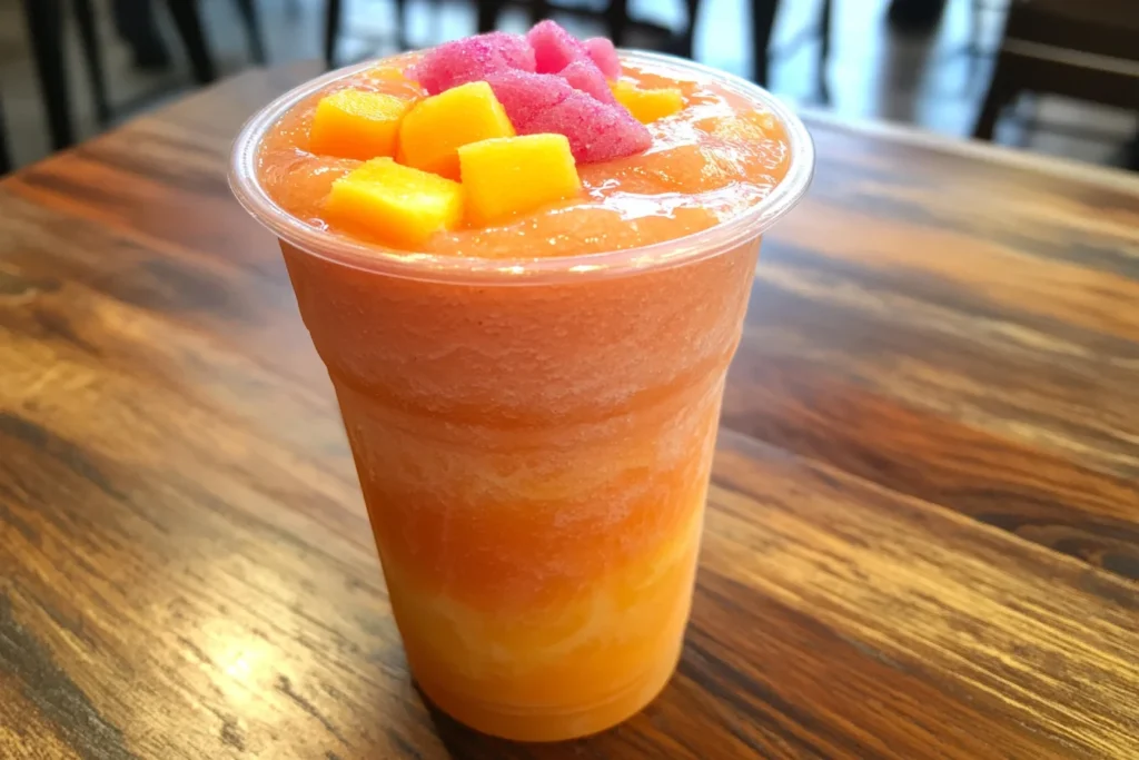 White Gummy Bear Jamba Juice secret smoothie